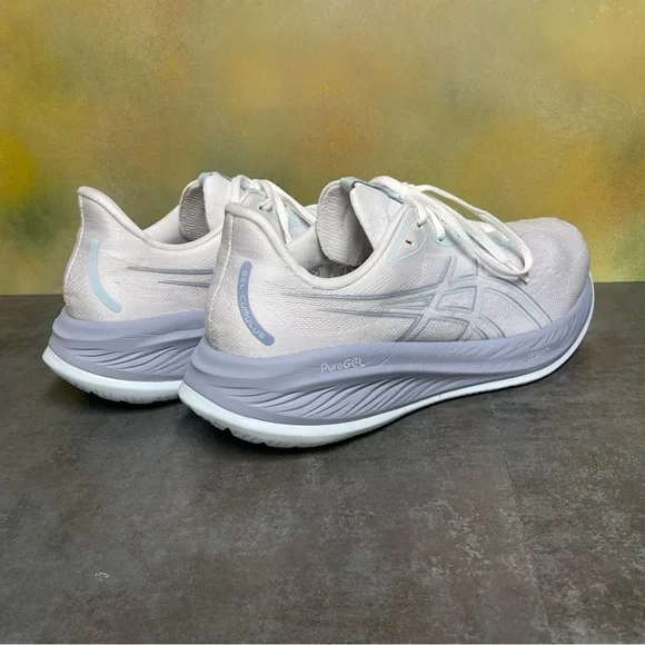 Asics Gel Cumulus 26 Men's Wide Running Shoes White/Cool Grey Size 13 EE - Picture 9 of 16